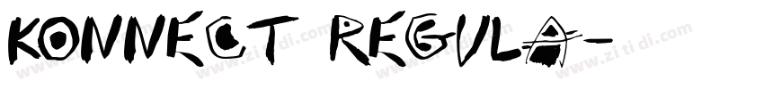 Konnect Regula字体转换